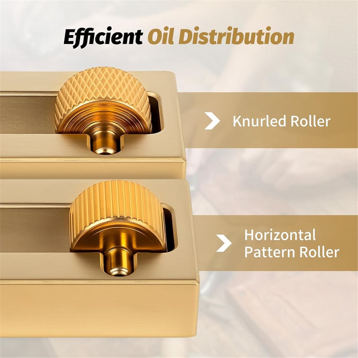 Leatherwork Roller - Металлический ролик для обработки краев кожи,