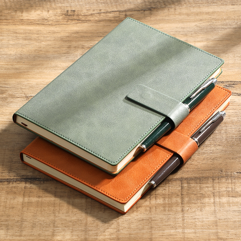 Leatherwork Books - Бизнес-блокнот формата А5 из меняющей цвет