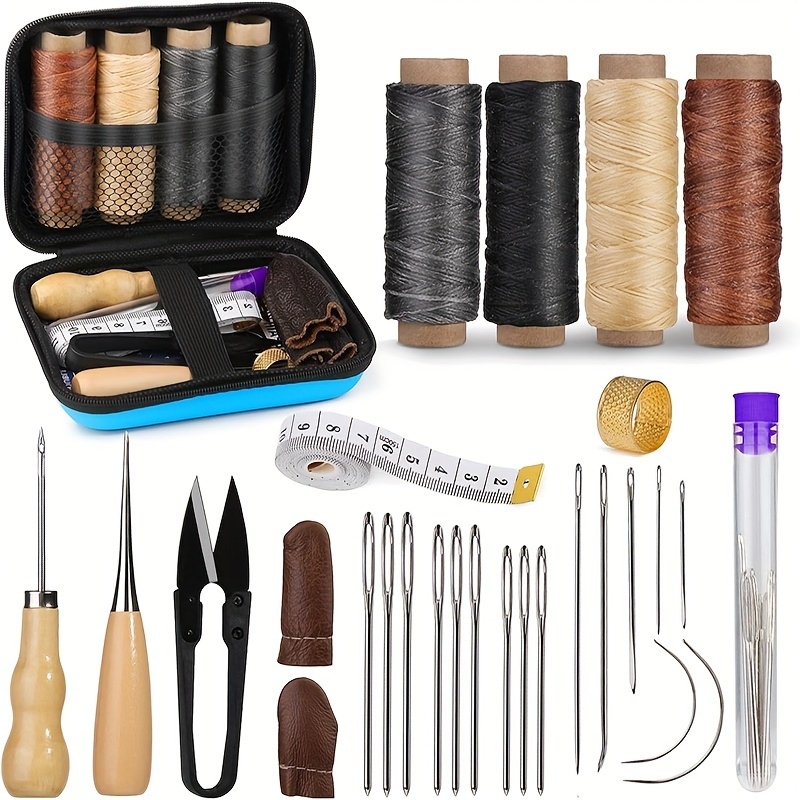 Leatherwork Needles - Набор для шитья кожи, комплект для