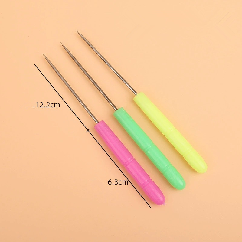 Leatherwork Needles - Набор из 10 швейных игл-ножниц для