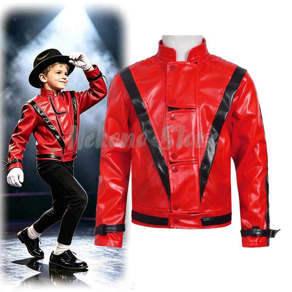 Leather Work Jacket - Костюм Майкла Джексона «Триллер» — страшная