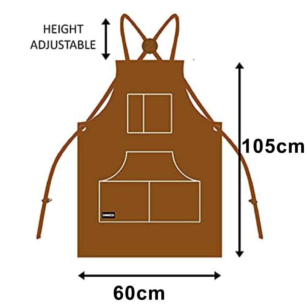 Leather Workshop - Кожаный фартук для сварщика и кузнечного