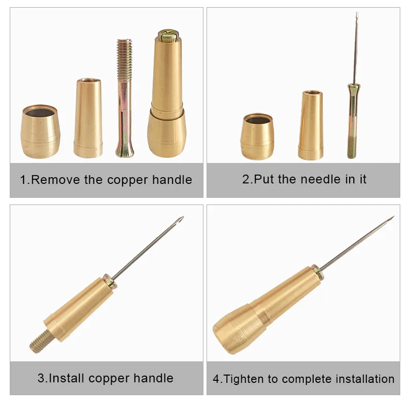 Набор для шитья кожи «сделай с – обзор и цена Leatherwork Needles