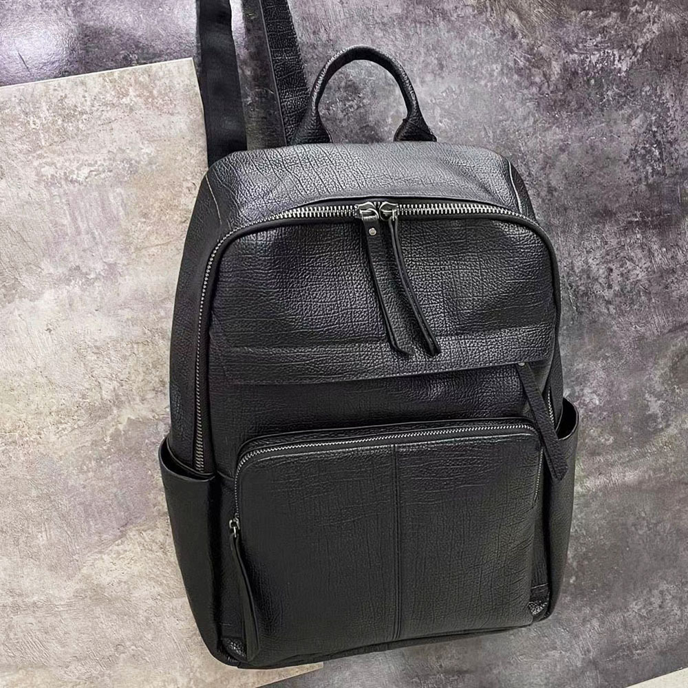 Большой мужской рюкзак из нату – обзор и цена Leather Work Rucksack Mens
