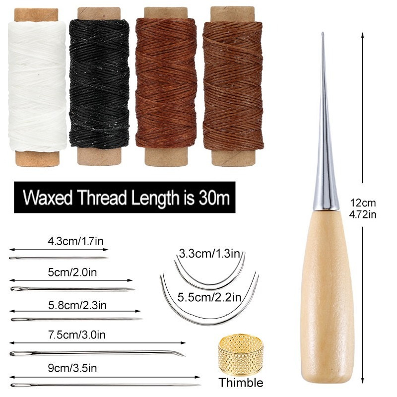 13-częściowy кожаный набор для – обзор и цена Leatherwork Needles