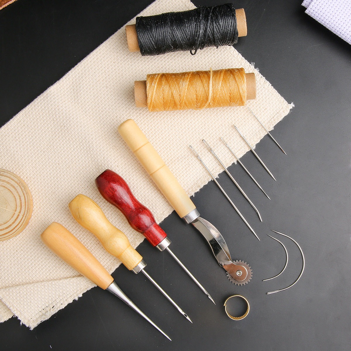 13-częściowy кожаный набор для – обзор и цена Leatherwork Needles