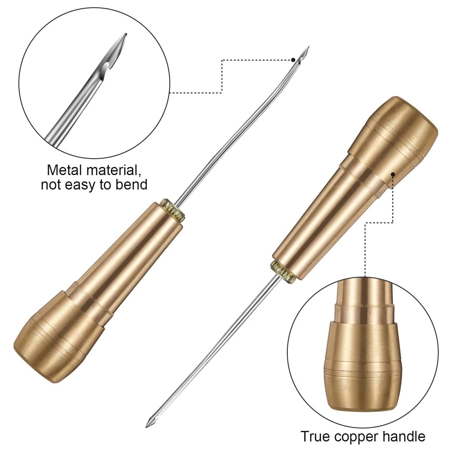 Набор для шитья кожи, игла для – обзор и цена Leatherwork Needles
