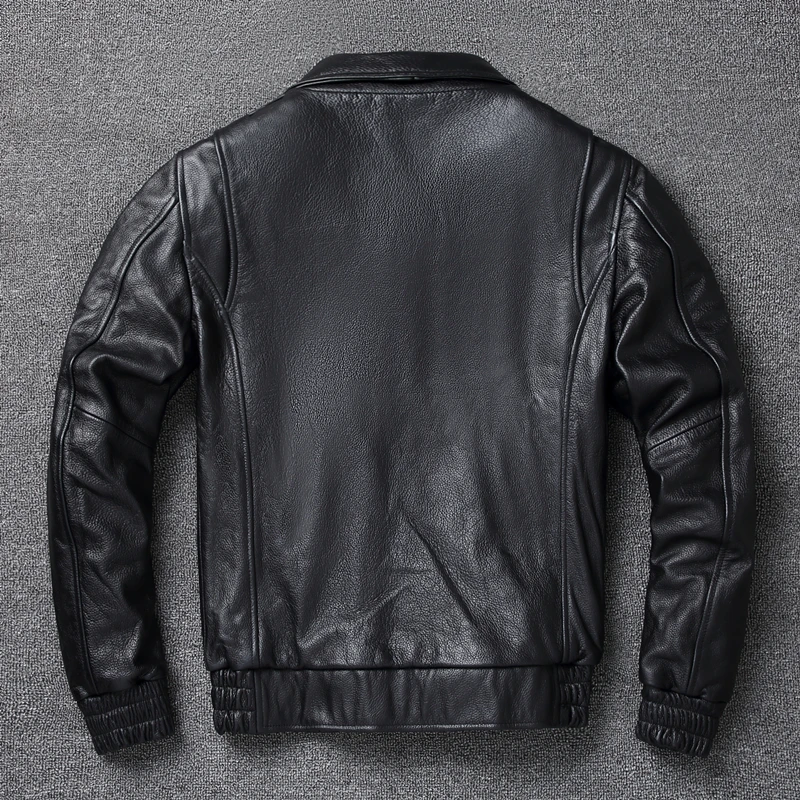 Новинка 2024, Мужская зимняя к – обзор и цена Leather Work Jacket